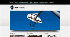Desktop Screenshot of mahlower-sv.de