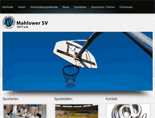Tablet Screenshot of mahlower-sv.de